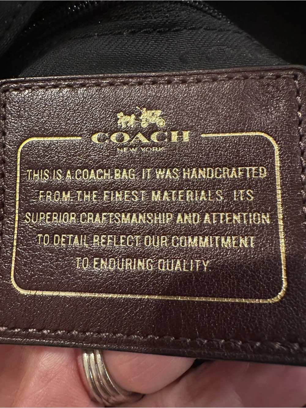 Coach shoulder bag